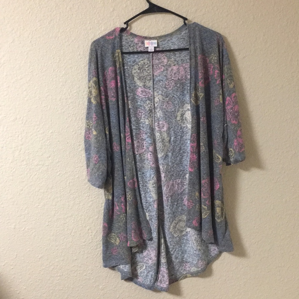 Light lularoe cardigan